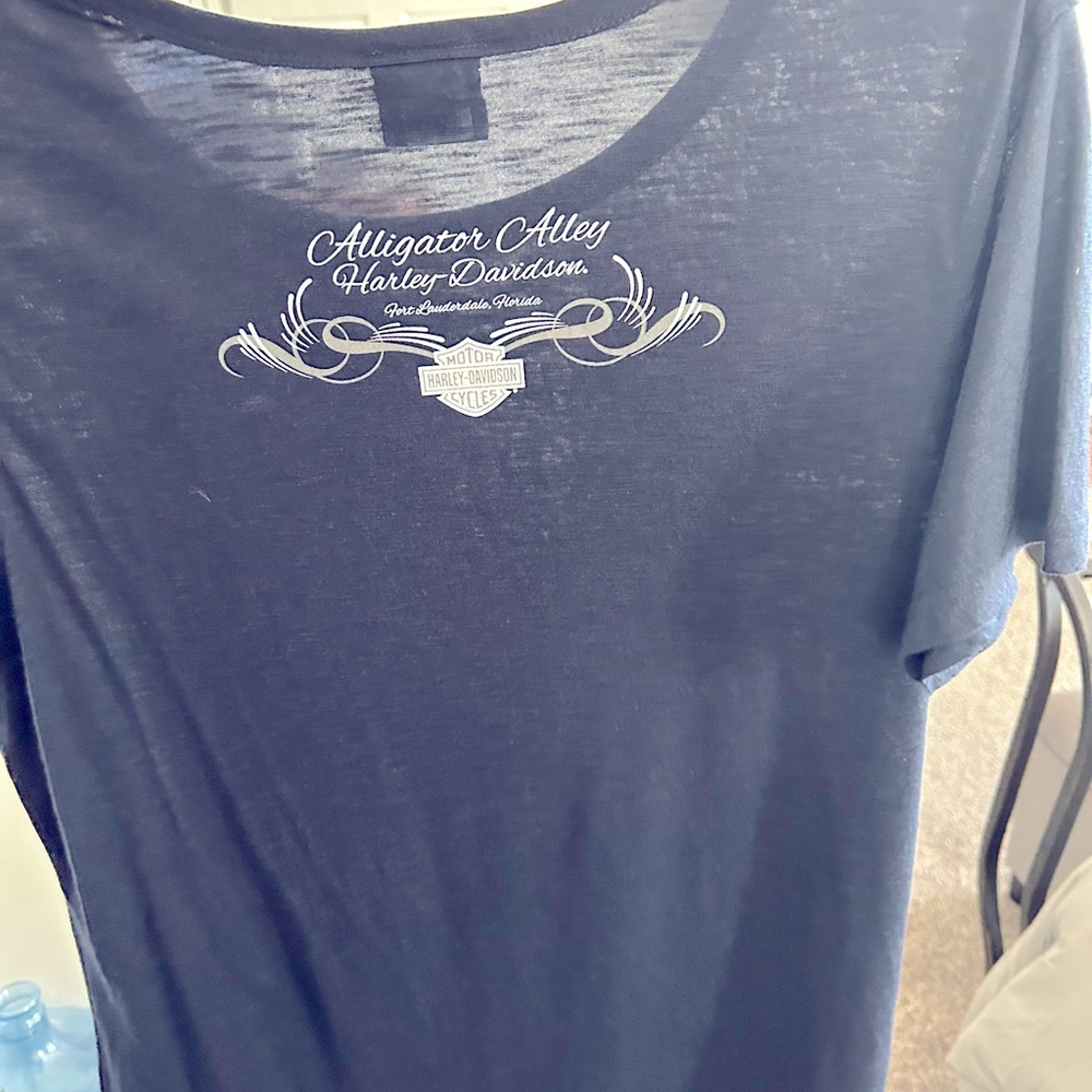 Harley Davidson Short Sleeve Women’s Shirt - Picture 4 of 6